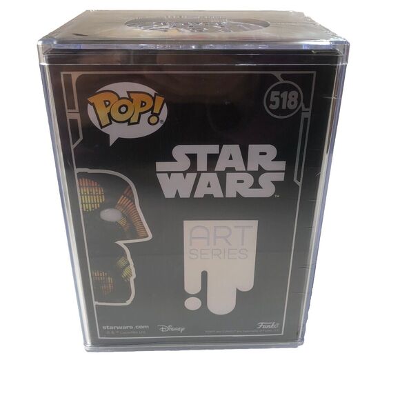 Star Wars Pop! DARTH VADER BESPIN 518 Art Series Bobble Limited Edition New - Picture 3 of 8